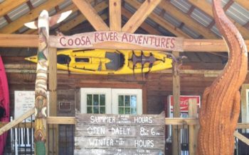 Coos River Adventures Entrance
