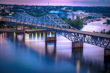 A Bridge Over A Body Of Water