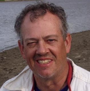 Happy Fred on Missouri River 1992