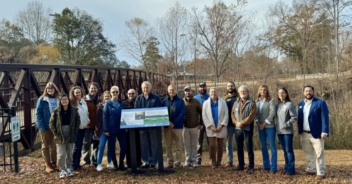 Friends Of Pinchgut Creek Unveil New Interpretive Signs In Trussville