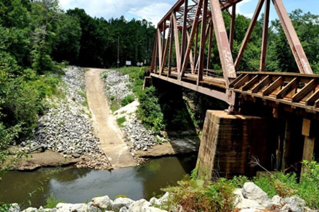 A Bridge Over A Body Of Water